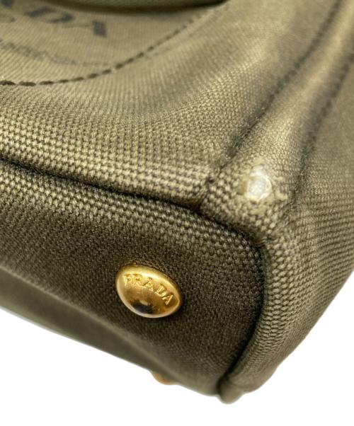 PRADA（プラダ）PRADA (プラダ) 2WAYカナパトート カーキ サイズ:表記なしの古着・服飾アイテム