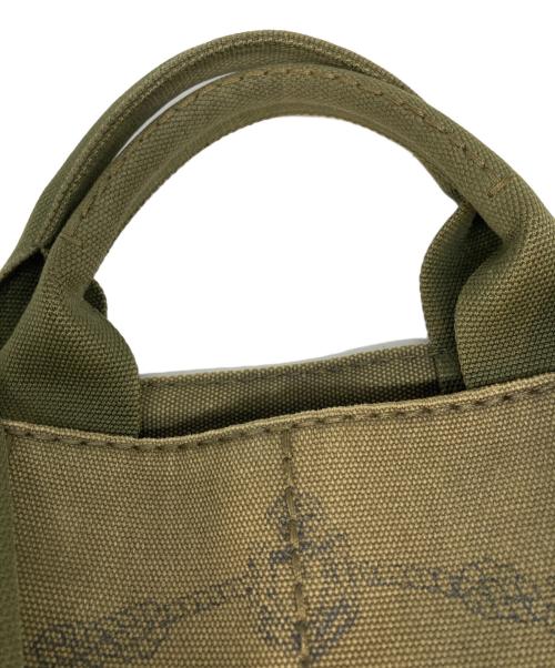 PRADA（プラダ）PRADA (プラダ) 2WAYカナパトート カーキ サイズ:表記なしの古着・服飾アイテム