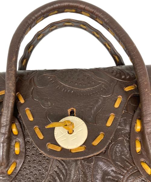 Carving Tribes（カービングトライブス）CARVING TRIBES (カービングトライブス) ハンドバッグ ブラウン サイズ:表記なしの古着・服飾アイテム