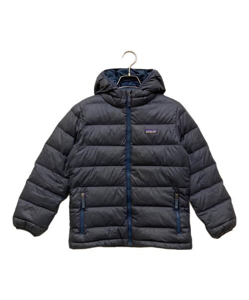 Patagonia（パタゴニア）Patagonia (パタゴニア) Boys' Hi-Loft Down Sweater Hoody ネイビー サイズ:Mの古着・服飾アイテム
