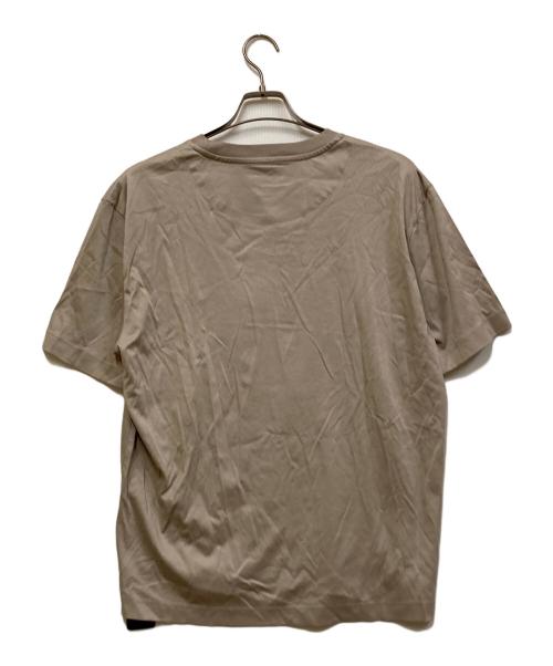 BLACK LABEL CRESTBRIDGE（ブラックレーベル クレストブリッジ）BLACK LABEL CRESTBRIDGE (ブラックレーベル クレストブリッジ) 8thアニバーサリーエンブロイダリーTシャツ ベージュ サイズ:LL 未使用品の古着・服飾アイテム