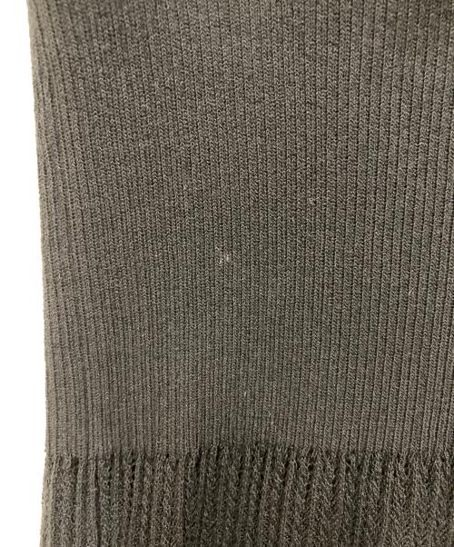 Diagram（ダイアグラム）Diagram (ダイアグラム) フリルリブロングニットワンピース ブラック サイズ:36の古着・服飾アイテム