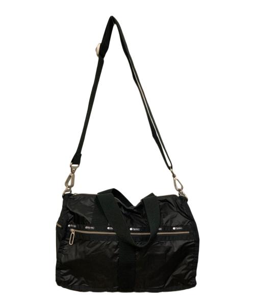 LeSportsac（レスポートサック）LeSportsac (レスポートサック) 2WAYボストンバッグ ブラック サイズ:表記なしの古着・服飾アイテム