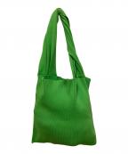 PERVERZEパーバーズ）の古着「Cotton Rib Line Bag」｜グリーン