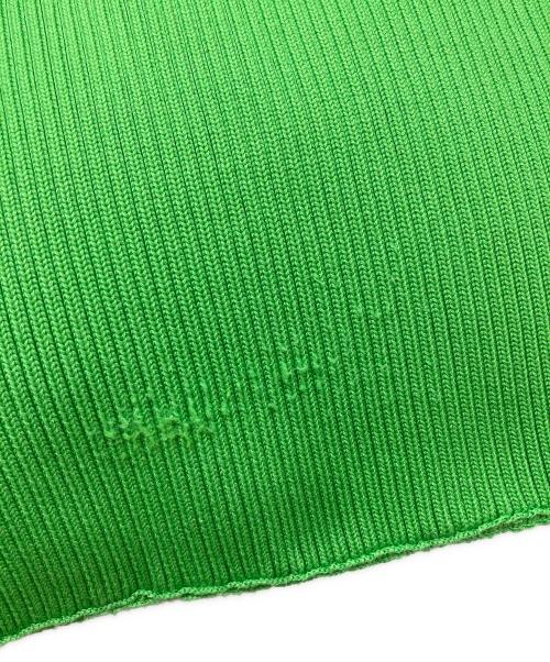 PERVERZE（パーバーズ）PERVERZE (パーバーズ) Cotton Rib Line Bag グリーン サイズ:FREEの古着・服飾アイテム