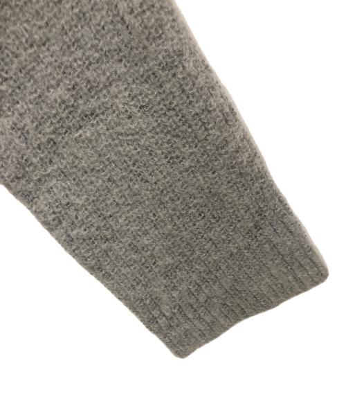 soduk（スドーク）soduk (スドーク) drawing knit cardigan グレー サイズ:FREEの古着・服飾アイテム