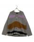 soduk（スドーク）の古着「drawing knit cardigan」｜グレー