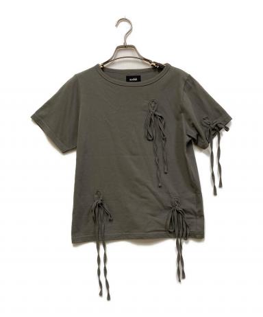 中古・古着通販】soduk (スドーク) リボンデザインTシャツ