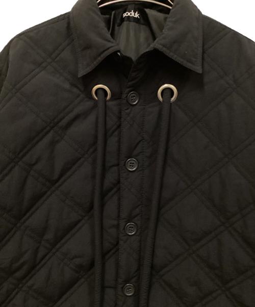 soduk（スドーク）soduk (スドーク) padded jacket ブラック サイズ:SIZE Freeの古着・服飾アイテム
