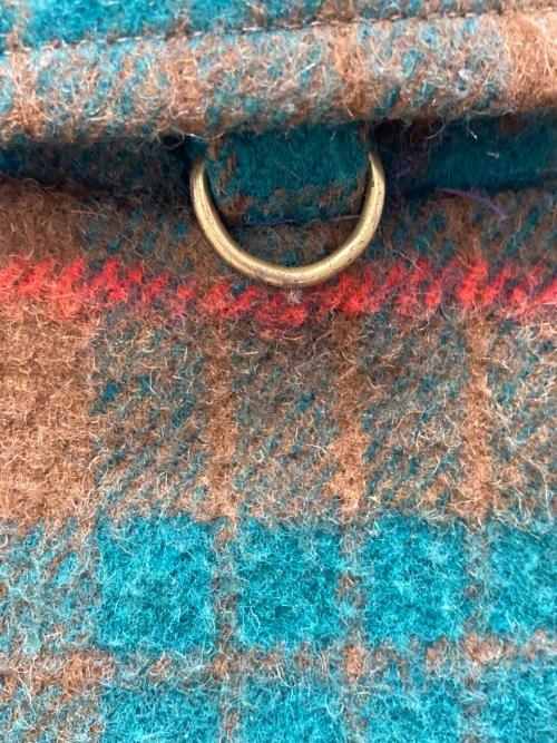 PETERS（ペータース）PETERS (ペータース) チェックジャケット グリーン×オレンジ サイズ:SIZE Sの古着・服飾アイテム