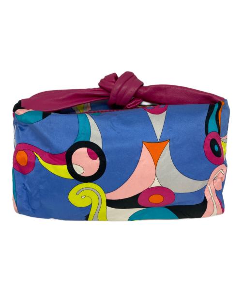 Emilio Pucci（エミリオ プッチ）Emilio Pucci (エミリオ プッチ) ハンドバッグ スカイブルー サイズ:表記なしの古着・服飾アイテム