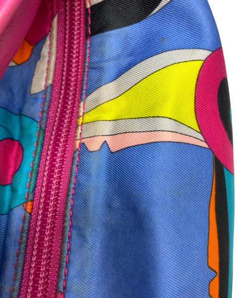 Emilio Pucci（エミリオ プッチ）Emilio Pucci (エミリオ プッチ) ハンドバッグ スカイブルー サイズ:表記なしの古着・服飾アイテム