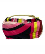 Emilio Pucciエミリオ プッチ）の古着「ポーチ」｜ピンク