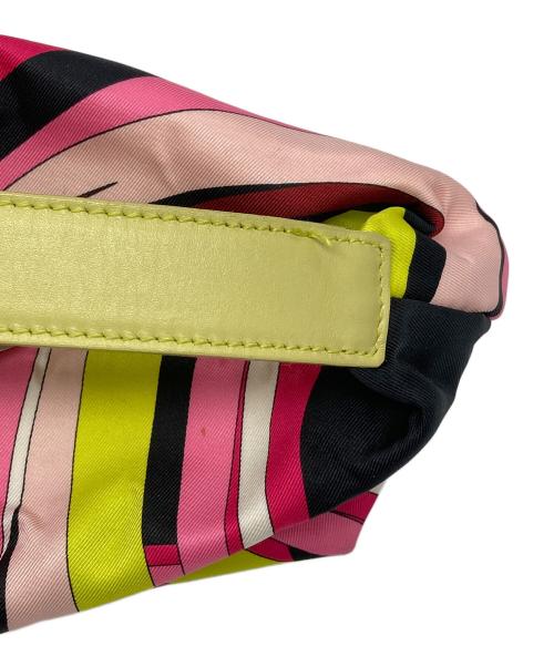 Emilio Pucci（エミリオ プッチ）Emilio Pucci (エミリオ プッチ) ポーチ ピンクの古着・服飾アイテム