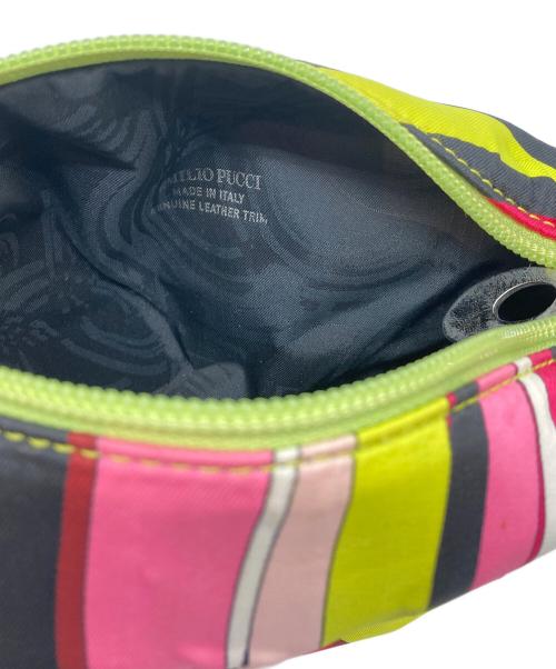 Emilio Pucci（エミリオ プッチ）Emilio Pucci (エミリオ プッチ) ポーチ ピンクの古着・服飾アイテム