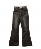 moussyマウジー）の古着「MVS BLACK FLARE」｜ブラック