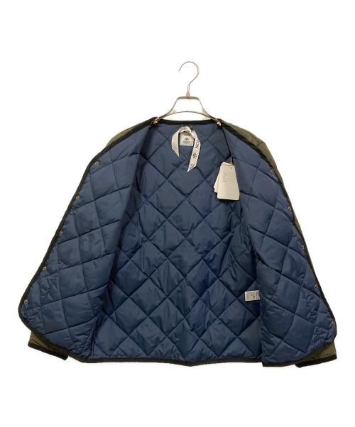 TAION（タイオン）TAION (タイオン) キルティングジャケット カーキ サイズ:SIZE 2の古着・服飾アイテム