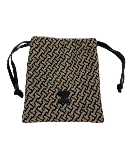 IACUCCI（イアクッチ）IACUCCI (イアクッチ) モノグランマ ポーチ ベージュ サイズ:表記なしの古着・服飾アイテム