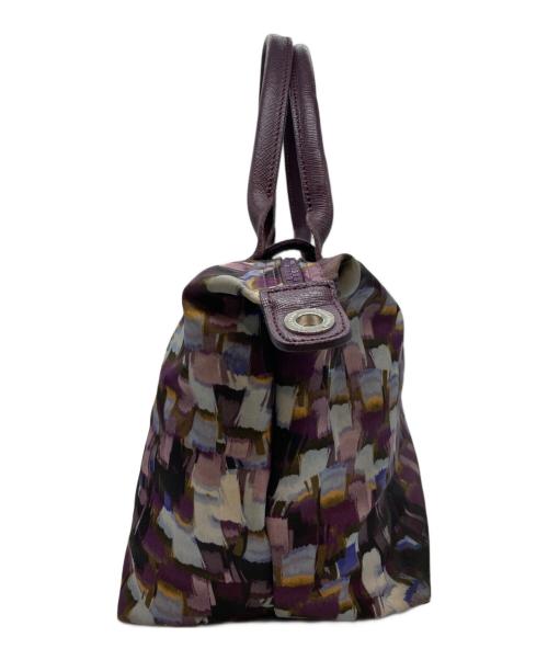 LONGCHAMP（ロンシャン）LONGCHAMP (ロンシャン) トートバッグ パープルの古着・服飾アイテム