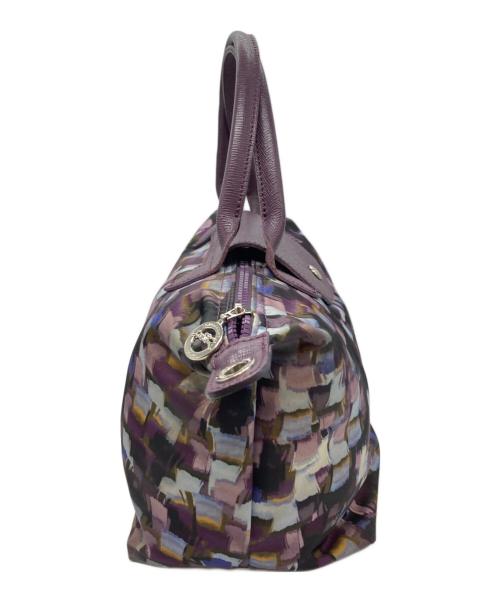 LONGCHAMP（ロンシャン）LONGCHAMP (ロンシャン) トートバッグ パープルの古着・服飾アイテム