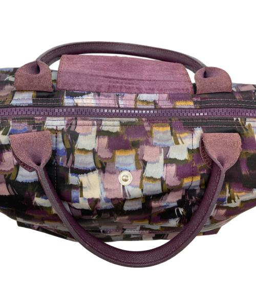 LONGCHAMP（ロンシャン）LONGCHAMP (ロンシャン) トートバッグ パープルの古着・服飾アイテム