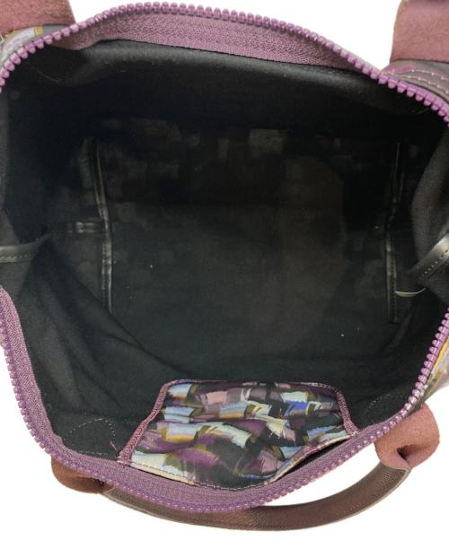 LONGCHAMP（ロンシャン）LONGCHAMP (ロンシャン) トートバッグ パープルの古着・服飾アイテム