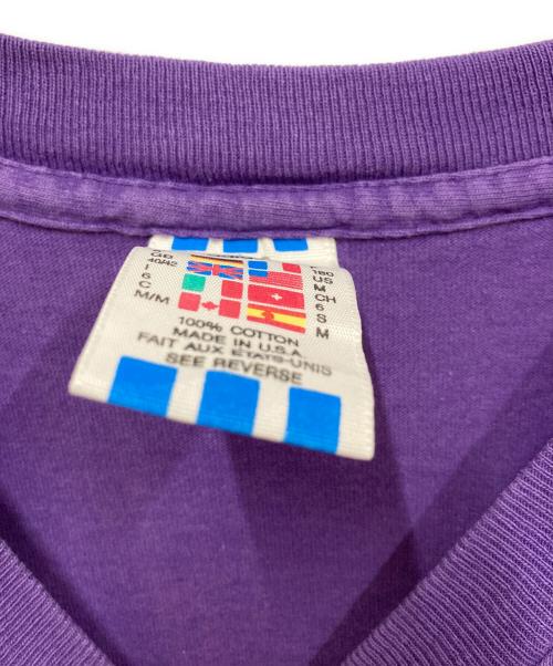 adidas（アディダス）adidas (アディダス) Tシャツ パープル サイズ:SIZE Mの古着・服飾アイテム