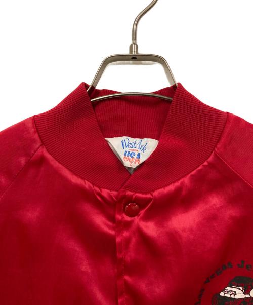 WEST ARK（ウェストアーク）WEST ARK (ウェストアーク) スタジャン レッド サイズ:SIZE Mの古着・服飾アイテム