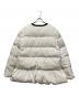 trefle+1 (トレフルプラスワン) ダウンジャケット ホワイト サイズ:SIZE 2：8000円