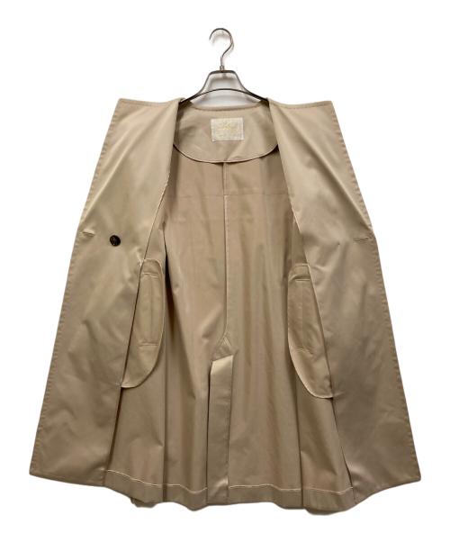GRACE CLASS（グレースクラス）GRACE CLASS (グレースクラス) ノーカラートレンチコート ベージュ サイズ:SIZE 36の古着・服飾アイテム