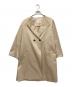 GRACE CLASS（グレースクラス）の古着「ノーカラートレンチコート」｜ベージュ