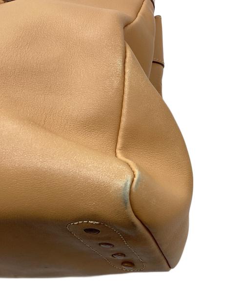 TOD'S（トッズ）TOD'S (トッズ) モカシーノ トートバッグ ブラウンの古着・服飾アイテム
