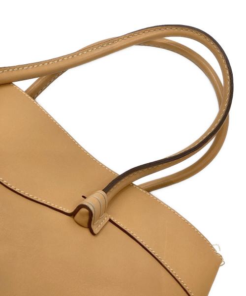 TOD'S（トッズ）TOD'S (トッズ) モカシーノ トートバッグ ブラウンの古着・服飾アイテム