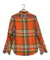 POLO RALPH LAUREN (ポロ・ラルフローレン) リネンチェックシャツ オレンジ サイズ:M：8000円