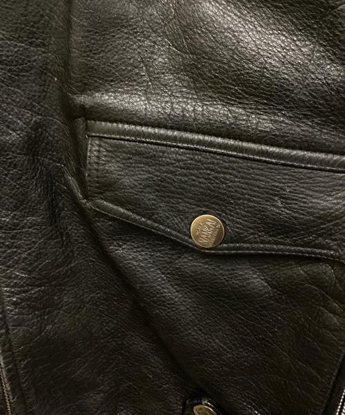 NANKAI（ナンカイ）NANKAI (ナンカイ) ライダースジャケット ブラック サイズ:Lの古着・服飾アイテム