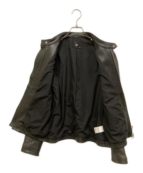 HARE（ハレ）HARE (ハレ) ラムレザーシングルライダースジャケット ブラック サイズ:SIZE Sの古着・服飾アイテム