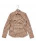 BURBERRY BLUE LABEL（バーバリーロンドンブルーレーベル）の古着「チェックシャツ」｜ピンク