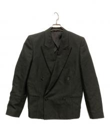 PAUL SMITH（ポールスミス）の古着「ダブルテーラードジャケット」｜ブラック