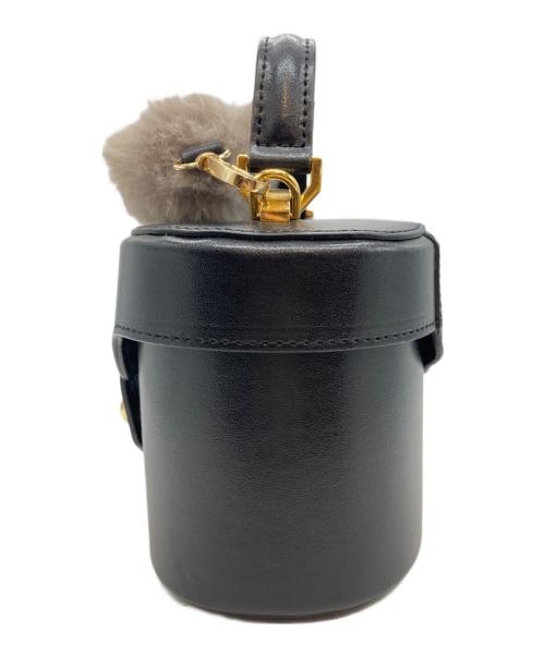 CHRISTIAN VILLA（クリスチャンヴィラ）CHRISTIAN VILLA (クリスチャンヴィラ) ハンドバッグ ブラックの古着・服飾アイテム