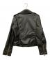 ZARA (ザラ) ダブルライダースジャケット ブラック サイズ:SIZE L：4000円