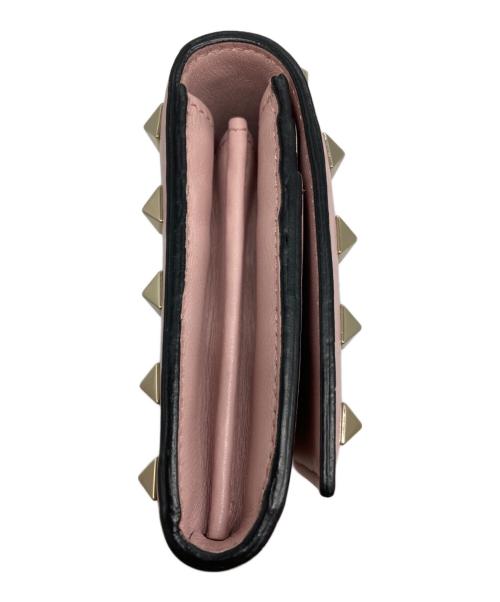 VALENTINO（ヴァレンティノ）VALENTINO (ヴァレンティノ) ガラヴァーニ ロックスタッズ ピンクの古着・服飾アイテム