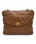 CHANEL（シャネル）の古着「マトラッセキャビアスキンショルダーバッグ」｜ブラウン
