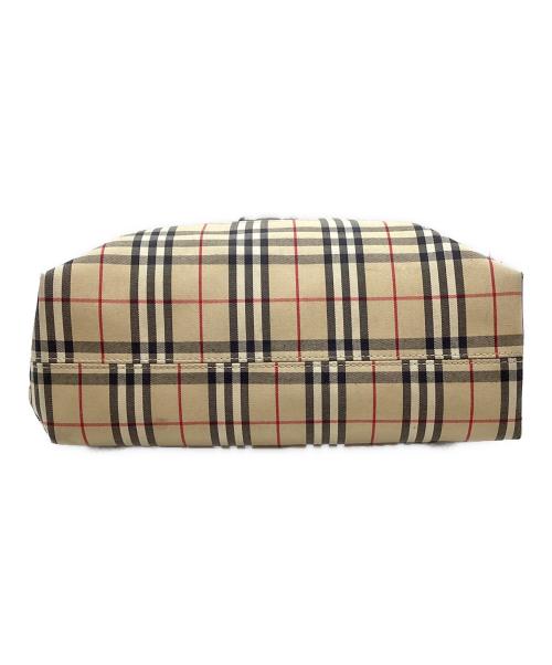 BURBERRY LONDON（バーバリーロンドン）BURBERRY LONDON (バーバリーロンドン) ノバチェックハンドバッグ ベージュの古着・服飾アイテム