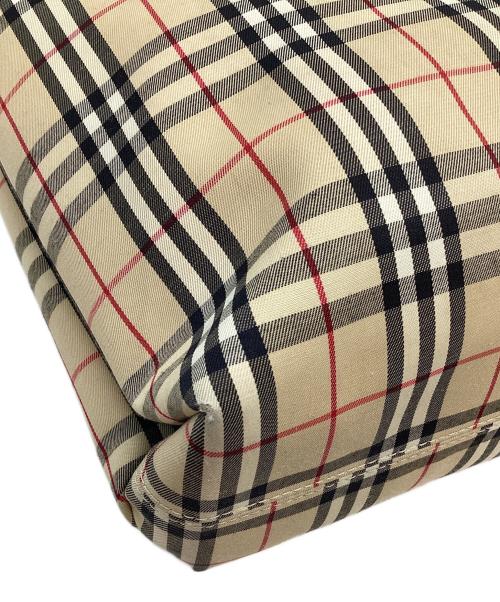 BURBERRY LONDON（バーバリーロンドン）BURBERRY LONDON (バーバリーロンドン) ノバチェックハンドバッグ ベージュの古着・服飾アイテム