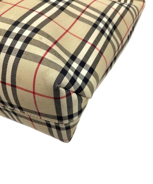 BURBERRY LONDON（バーバリーロンドン）BURBERRY LONDON (バーバリーロンドン) ノバチェックハンドバッグ ベージュの古着・服飾アイテム