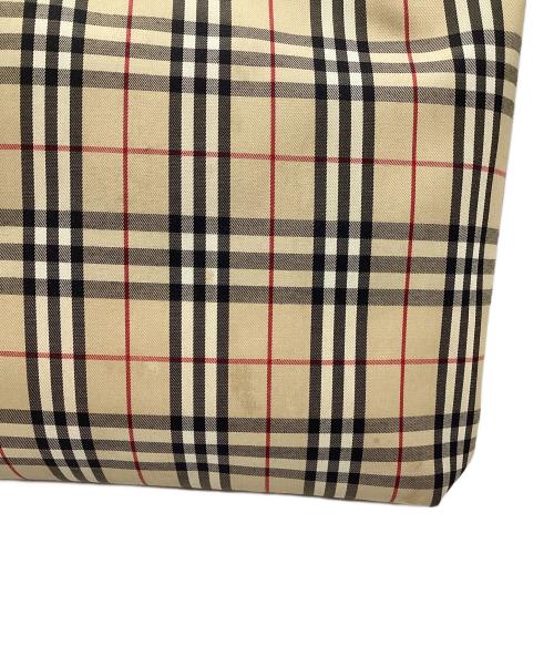 BURBERRY LONDON（バーバリーロンドン）BURBERRY LONDON (バーバリーロンドン) ノバチェックハンドバッグ ベージュの古着・服飾アイテム