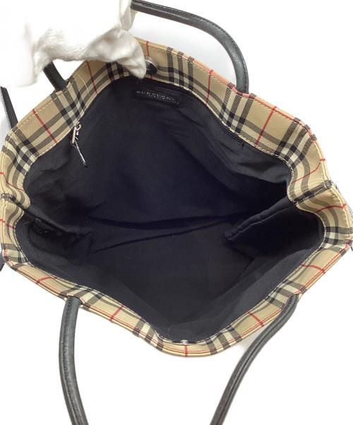 BURBERRY LONDON（バーバリーロンドン）BURBERRY LONDON (バーバリーロンドン) ノバチェックハンドバッグ ベージュの古着・服飾アイテム