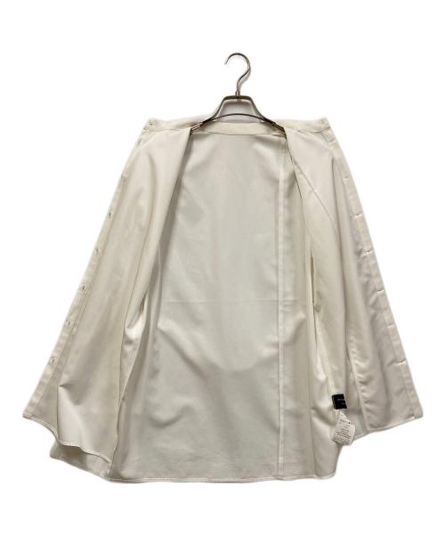 UNITED ARROWS TOKYO（ユナイテッドアローズトウキョウ）UNITED ARROWS TOKYO (ユナイテッドアローズトウキョウ) ウェーブレイヤーシャツ ホワイト サイズ:FREEの古着・服飾アイテム