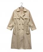 Resexxyリゼクシー）の古着「ウールライクロングコート」｜アイボリー