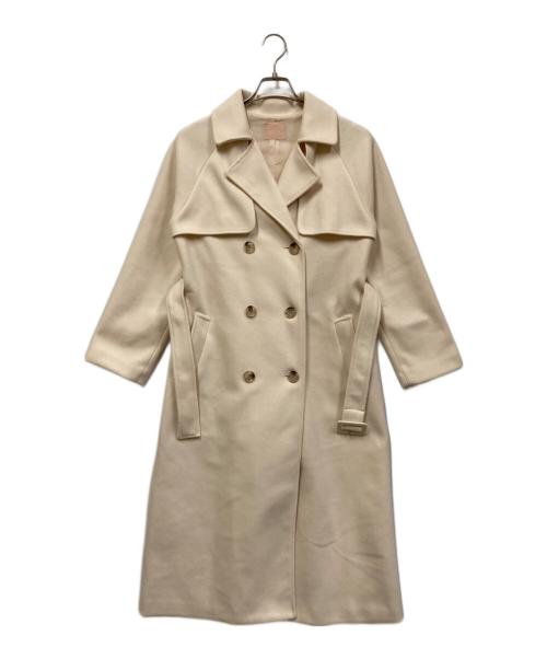 Resexxy（リゼクシー）RESEXXY (リゼクシー) ウールライクロングコート アイボリー サイズ:SIZE Freeの古着・服飾アイテム